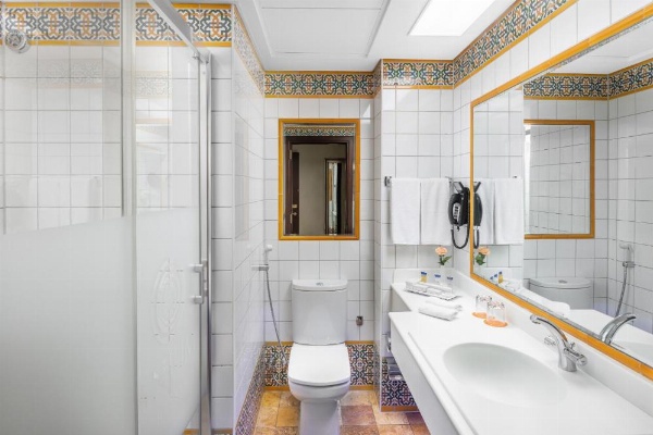 Modern bathroom interior at Anjum Makkah